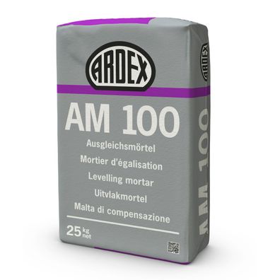 Ardex AM 100 Ausgleichsmörtel 25kg Schnellabbindender Wand-Ausgleichsmörtel