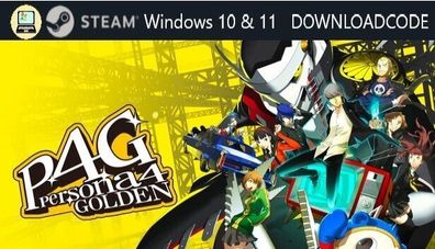 NEU PC Computer Spiel Persona 4 Golden für Windows 10 11 STEAM Download Code Key
