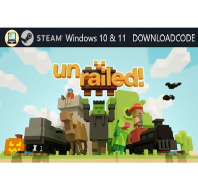 NEU PC Computer Spiel Unrailed für Windows 10 11 STEAM Download Code Game Key