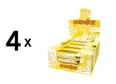 4 x Grenade Protein Bar (12x60g) Lemon Cheesecake