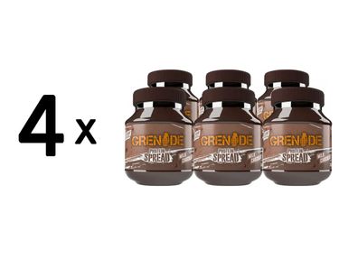 4 x Grenade Protein Spread (6x360g) Milk Chocolate