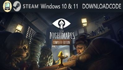 NEU PC Computer Spiel Little Nightmares Complete Edt für Windows 10 11 STEAM Key