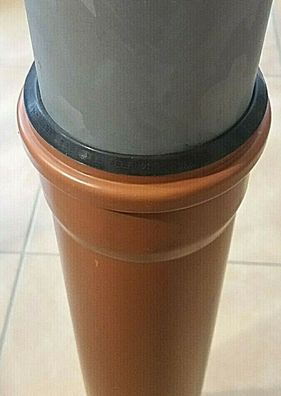 KG-Rohr Übergangsgummi f. Standrohr & Fallrohr Standrohr Gummi Standrohr Dichtung