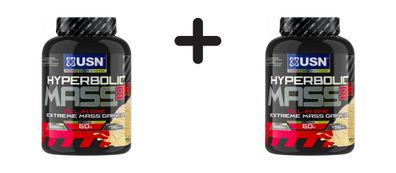 2 x USN Hyperbolic All in One Mass (2000g) Vanilla