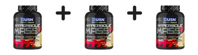 3 x USN Hyperbolic All in One Mass (2000g) Vanilla