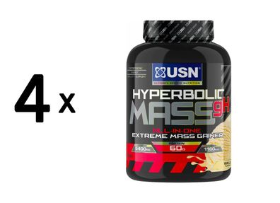4 x USN Hyperbolic All in One Mass (2000g) Vanilla