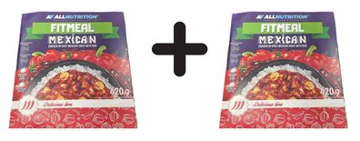 2 x Allnutrition Fitmeal, Mexican - 420g