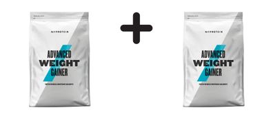 2 x Myprotein Hard Gainer (2500g) Strawberry Cream