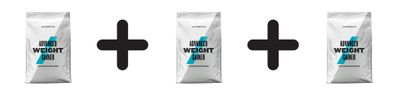 3 x Myprotein Hard Gainer (2500g) Chocolate Smooth