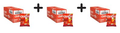 3 x Quest Nutrition Protein Tortilla Chips (8x32g) Bufallo Ranch