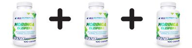 3 x Allnutrition Moringa Oleifera - 100 caps