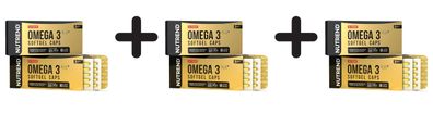 3 x Nutrend Omega 3 Plus - 120 caps