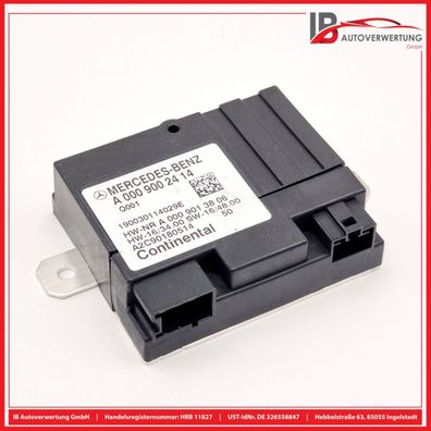 Steuergerät Kraftstoffpumpe A0009002414 Mercedes C-KLASSE S205 W205 Continental
