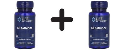 2 x Life Extension Glutathione - 60 vcaps