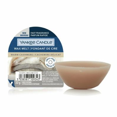 Yankee Candle Duftwachs für aromalampy Warm Cashmere 22g