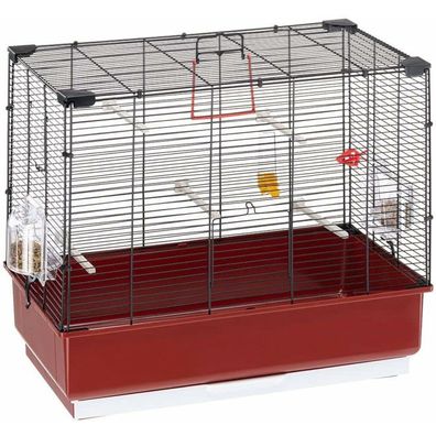 Ferplast Bird Cage Rekord-4 Steel 60 X 32.5 X 57.5 Cm Red