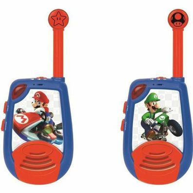 Lexibook Tw25ni Mario Kart - Digital Walkie - Talkies For Kids / Boys - 2km