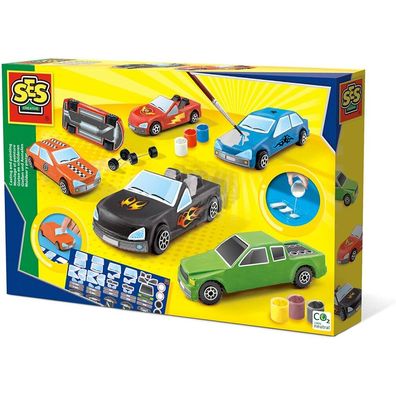 Ses Casting And Painting - Hobby Kit - Kids - Cars