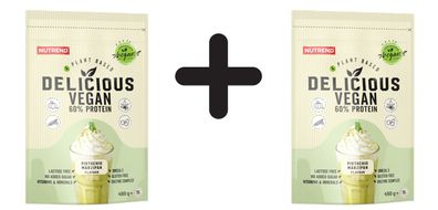 2 x Nutrend Delicious Vegan, Pistachio Marzipan - 450g