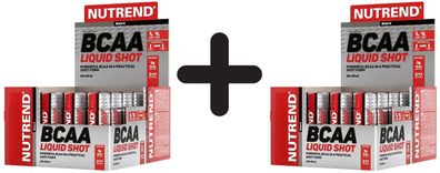 2 x Nutrend BCAA Liquid Shot - 20 x 60 ml