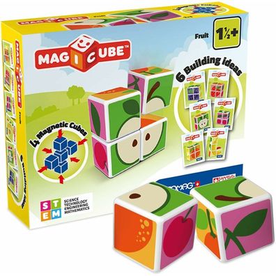 Geomag MagiCube - Obst, 4dlg