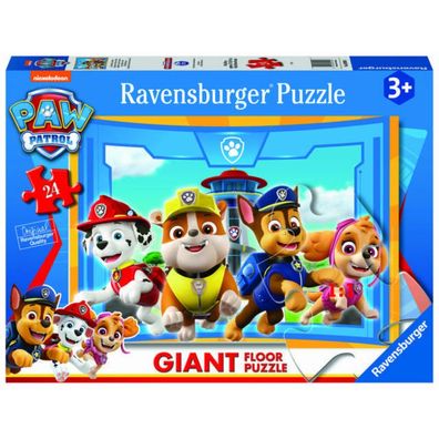 24 Teile Riesenpuzzle für den Boden - Paw Patrol B