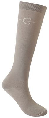 Covalliero Reitstrümpfe Reitsocken Competition Unisex beige FS 2025