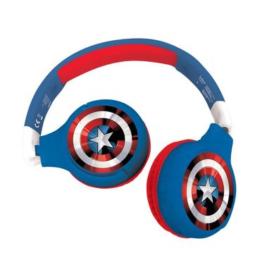 Lexibook - Avengers - 2 in 1 Bluetooth faltbarer Kopfhörer (HPBT010AV)