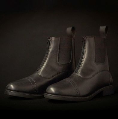 Harrys Horse Reit Stiefelette Jodhpur Leder Sandown Kinder und Erwachsene schwarz