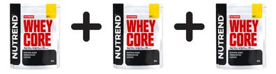 3 x Nutrend Whey Core, Vanilla - 900g