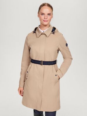 Tommy Hilfiger Eqestrian Damen Regenmantel Reitmantel Edinburgh beige seasonal