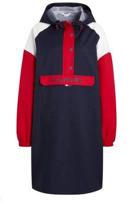 Tommy Hilfiger Eqestrian Damen Regenmantel Regenponcho Belfast desert sky