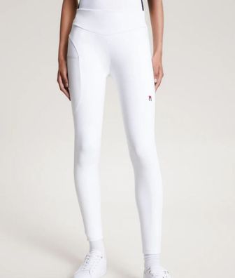 Tommy Hilfiger Equestrian Vollbesatz Turnier Reitleggings Elmira optic white