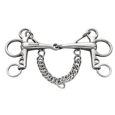 Sprenger Pelham 16mm, einfach gebrochen