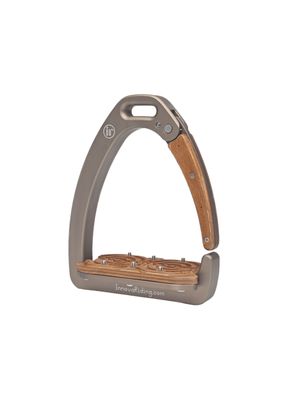 INNOVA RIDING Sicherheitssteigbügel Dynamic brown & dark wood Safety Steigbügel