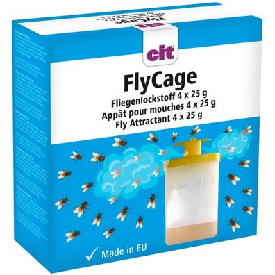Cit Fliegenlockstoff FlyCage 4x25 g Pack