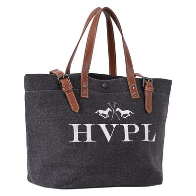 HV Polo Tasche HVPClarisse cloud grau mit Ledergriffen