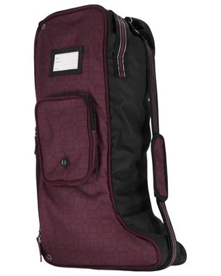 QHP Stiefeltasche Collection Wine Red