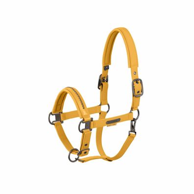 Eskadron Halfter Softshell Pearls Double Pin golden yellow Platinum 2025