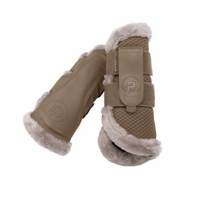 Eskadron Gamaschen Mesh Faux Fur smoky taupe Platinum 2025