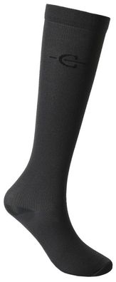 Covalliero Reitsocken Kniestrümpfe Anniversary Compression Socks graphite 2025