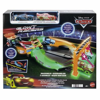 Disney Pixar Cars Start & Criss-Cross Glow Race
