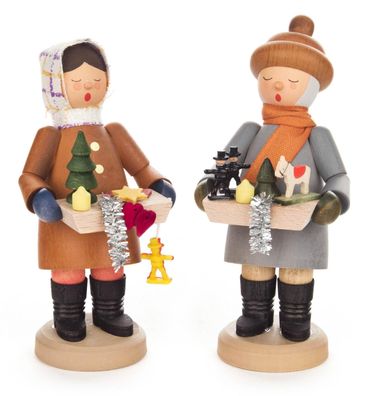 Miniaturfiguren Striezelkinder groß (2) Dregeno-Exklusivartikel BxHxT 4,9x11x6cm