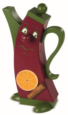 Räuchermann Räucherfigur modern Glühwein (LxBxH):12x7x21cm NEU Räuchermann