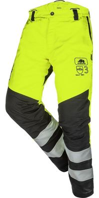 SIP Bundhose Hi-Vis Schnittschutzhose 1RQ3 Neongelb/Schwarz-XL