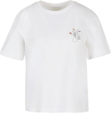 Merchcode Damen T-Shirt Ladies Bloom Baby, Tee MP0009509