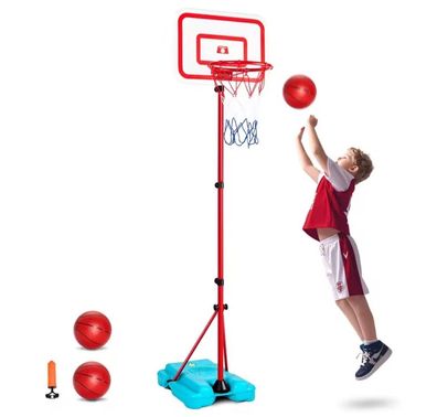 Basketballkorb Kinder höhenverstellbar 104-190cm Indoor Outdoor Spielzeug NEU