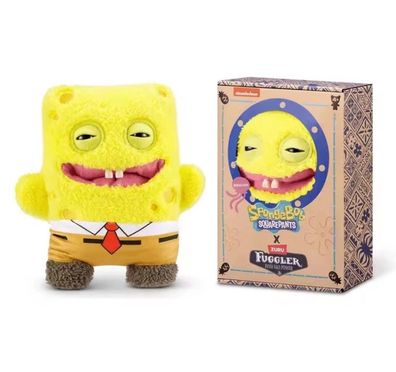 SpongeBob Fuggler Plüschfigur 22cm Zahnmonster Hässliches Kuscheltier Geschenk