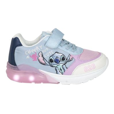 Disney Stitch Sneaker für Kinder mit robuster TPR Außensohle und Lichteffekt