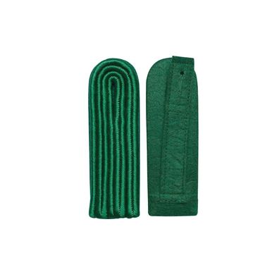 4-streifige Schulterstücke - grün